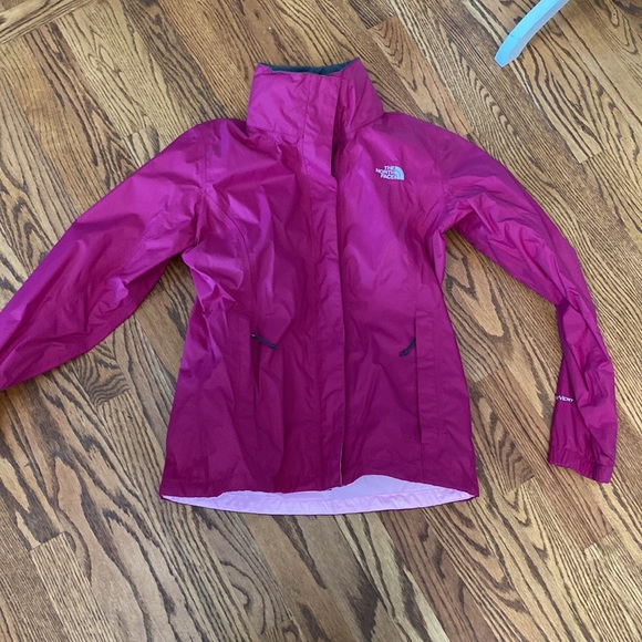 The North Face Womens lightweight jacket. Fleece neckline with hidden hood M - Picture 5 of 8